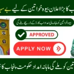 CM Punjab Bewa Sahara Card