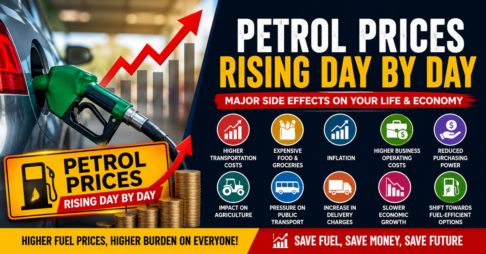 Petrol Prices Rising in Pakistan